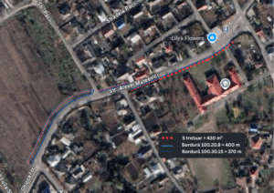 schiță de proiect str.A. Mateevici