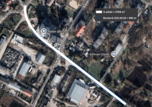 schiță de proiect str.Sfatul Țării